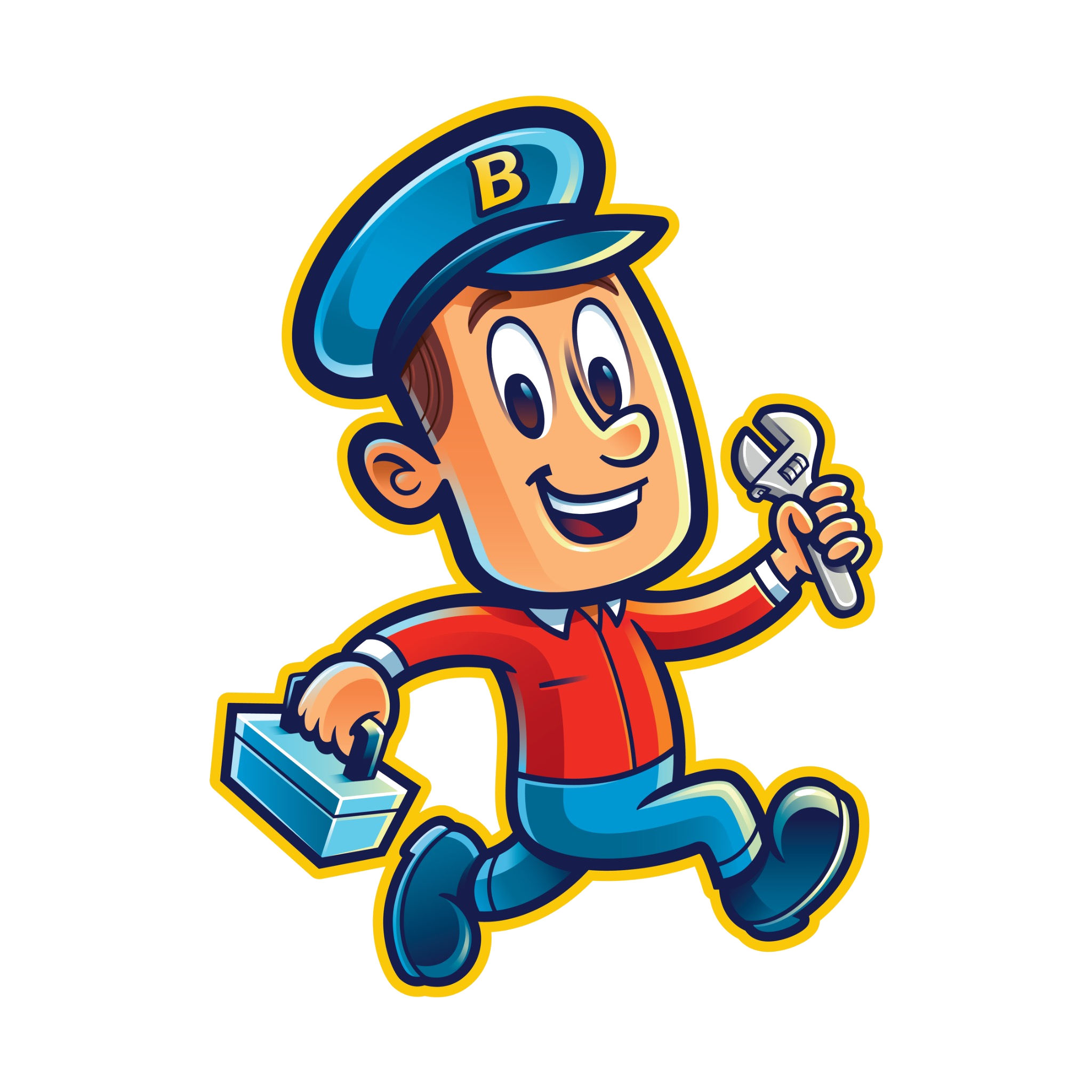 Bradford Heating and Cooling mascot